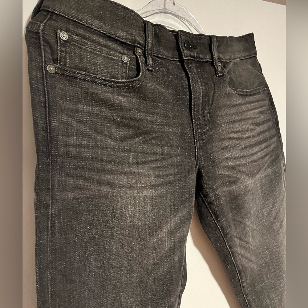 NWT Lucky Brand Slim Fit Coolmax Dark/ black wash denim W29 L30 - Picture 7 of 14